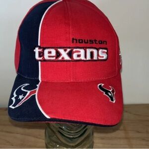 Houston Texans Reebok Strapback Hat Cap NFL Vintage Retro  PRO LINE